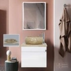 آینه و روشویی کابینتی